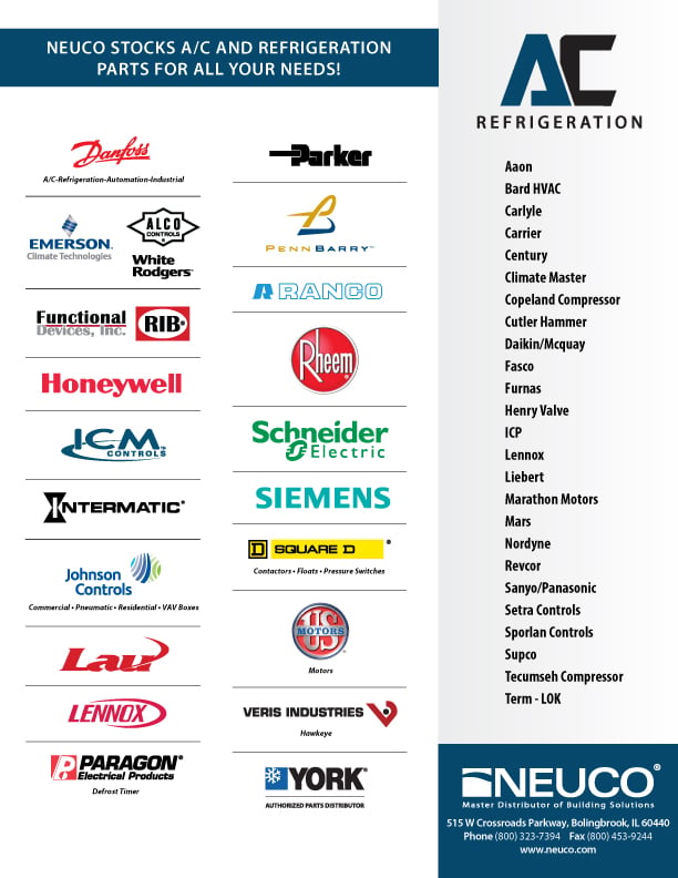 AC & Refrigeration Linecard