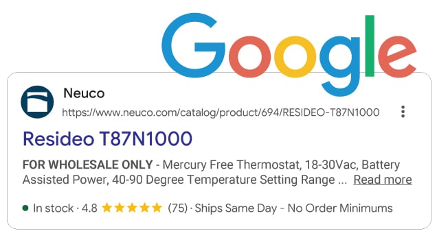 Neuco search visibility